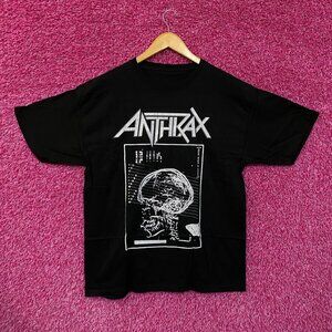 Anthrax Sound of White Noise Album Thrash Metal Band Tee large